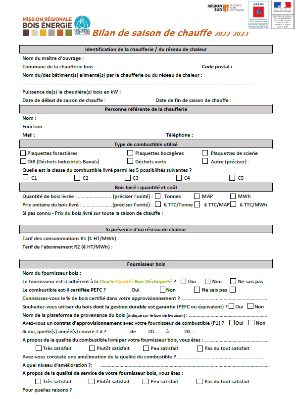 Document "Bilan de saison de chauffe 2022-2023"